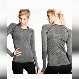 VSX Grey Long Sleeve Work Out Shirt
